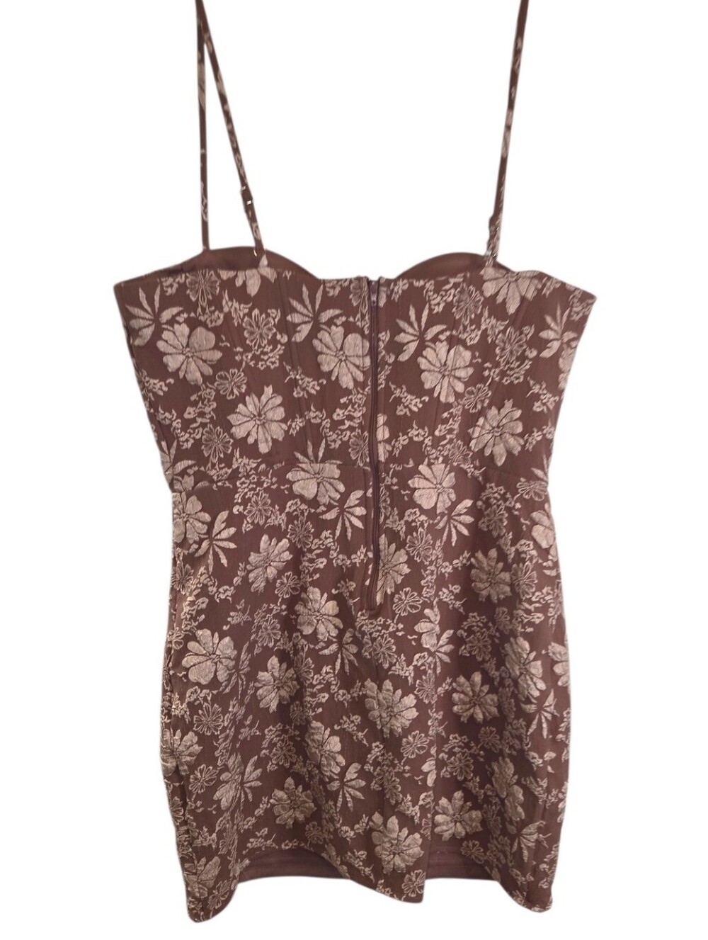 Windsor Floral Brocade Mini Dress - Picture 5 of 16